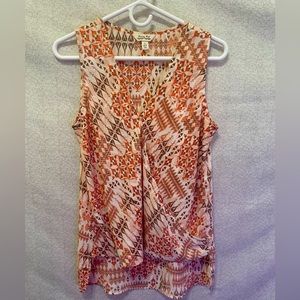Printed Flowy Tank Top!
